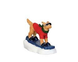 Snowboarding Dog 42222