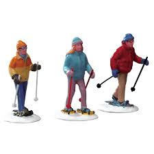 Snowshoe Walkers, Set Of 3 22033