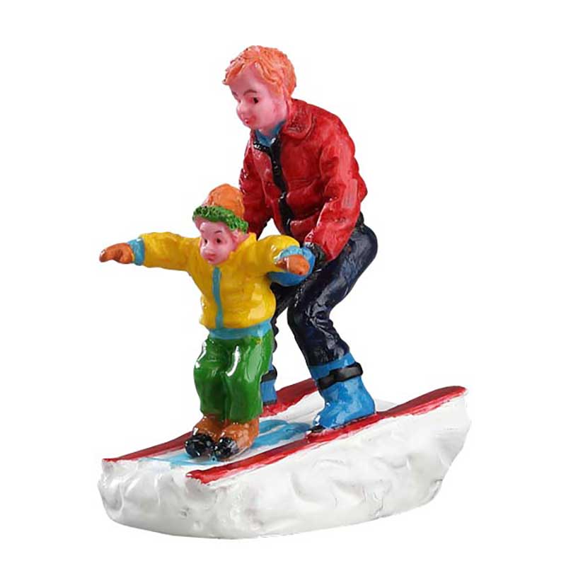 Father & Son skiing 62169