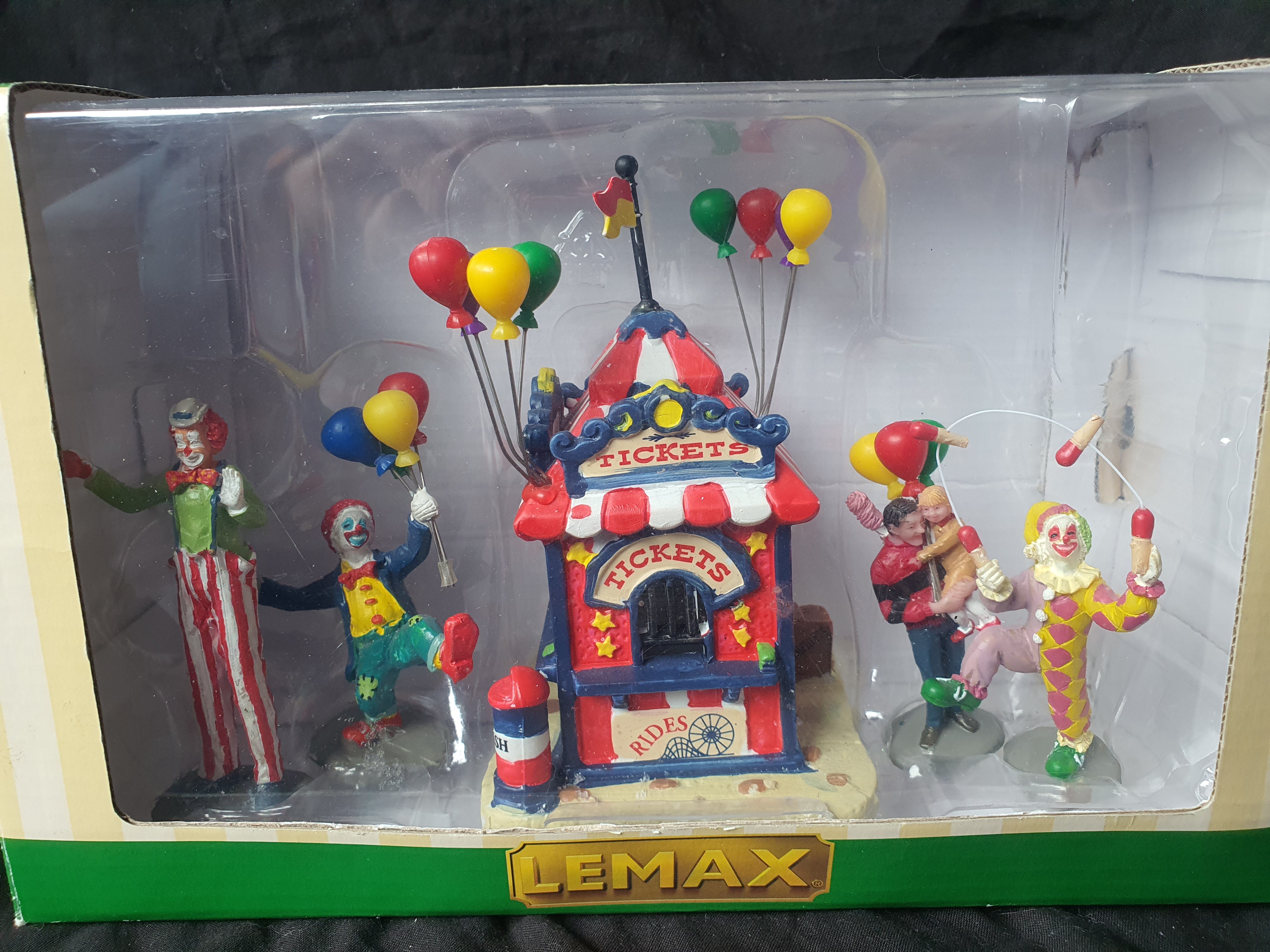 Carnival Ticket Booth Set 63563 – EFK Christmas Villages Carnival Ticket Booth Set 63563 – EFK Christmas Villages