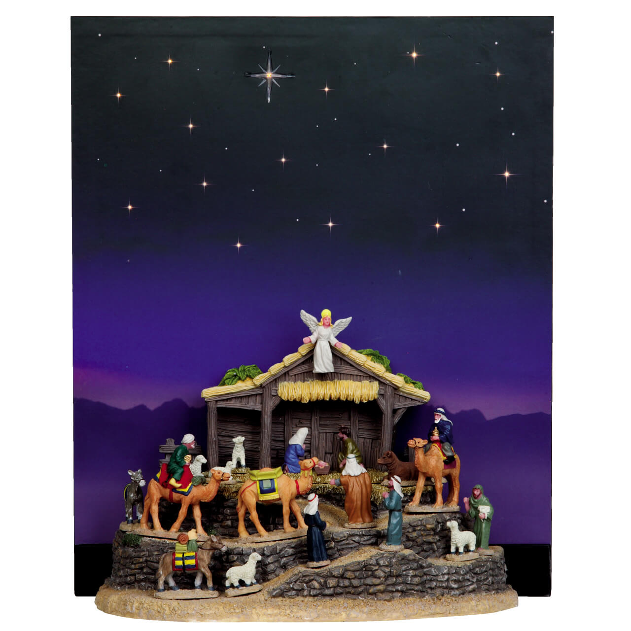 Village Bethlehem With Background 64059