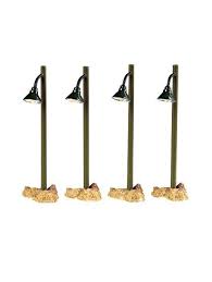 Rustic Street Lamp, set of 4 54362