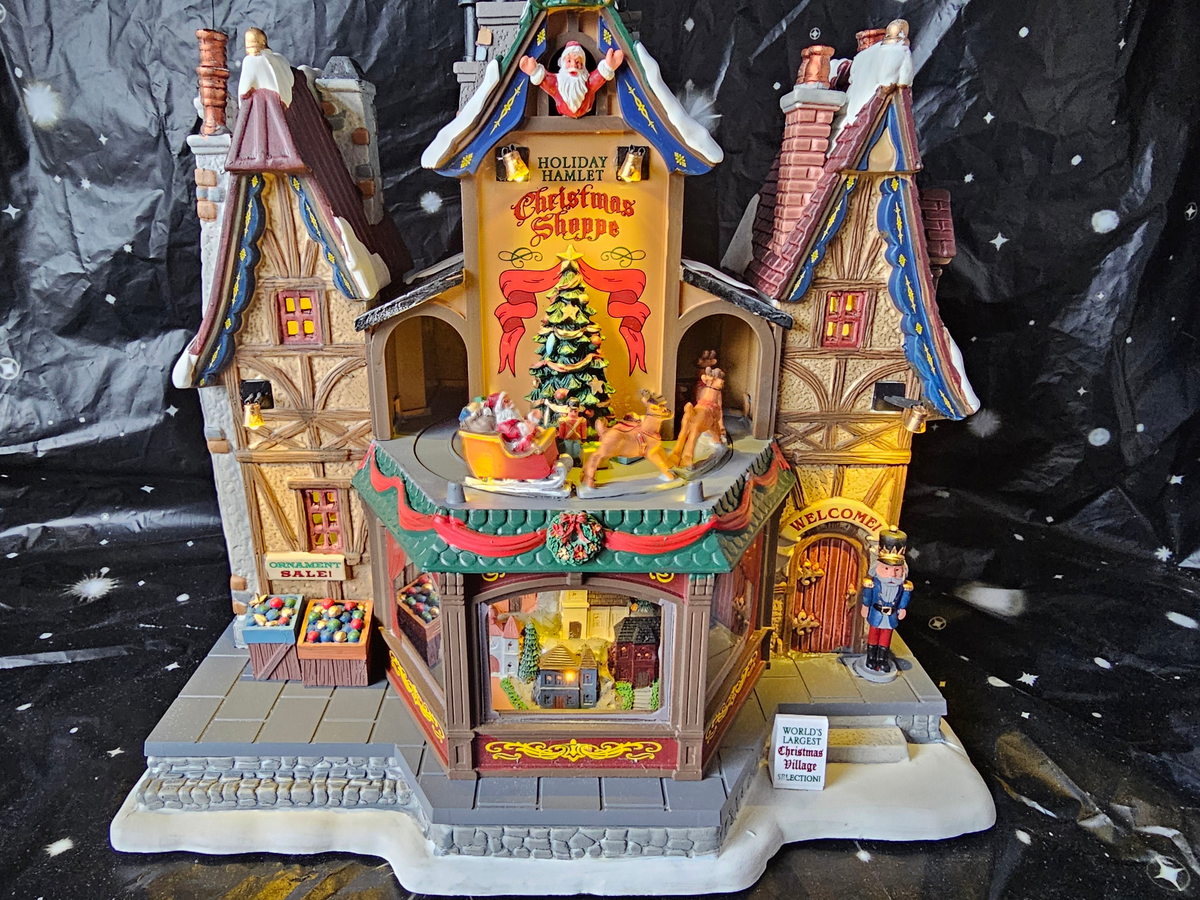 Holiday Hamlet Christmas Shoppe 55026