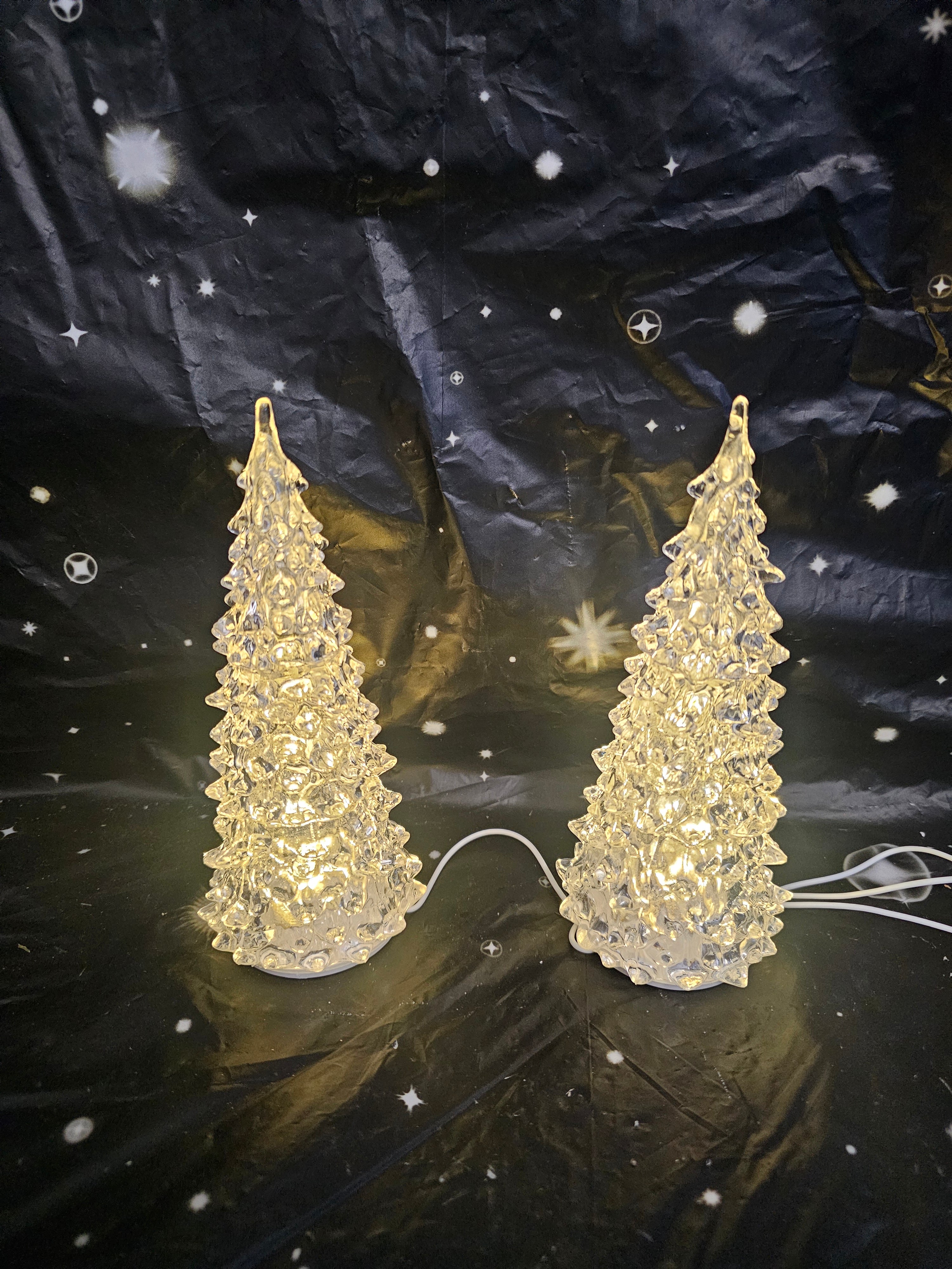 Crystal Lighted tree set 94517