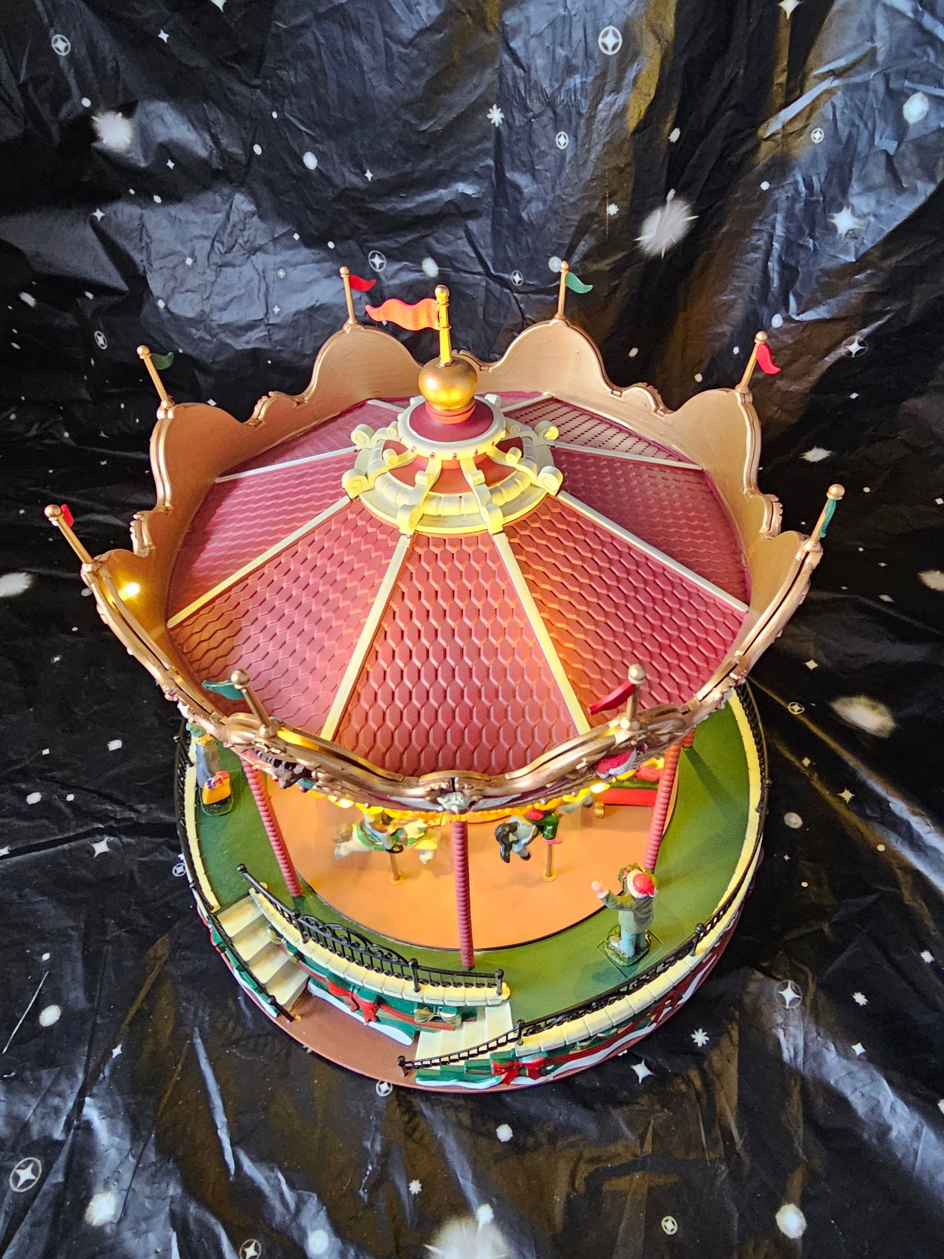 Santa Carousel 34682