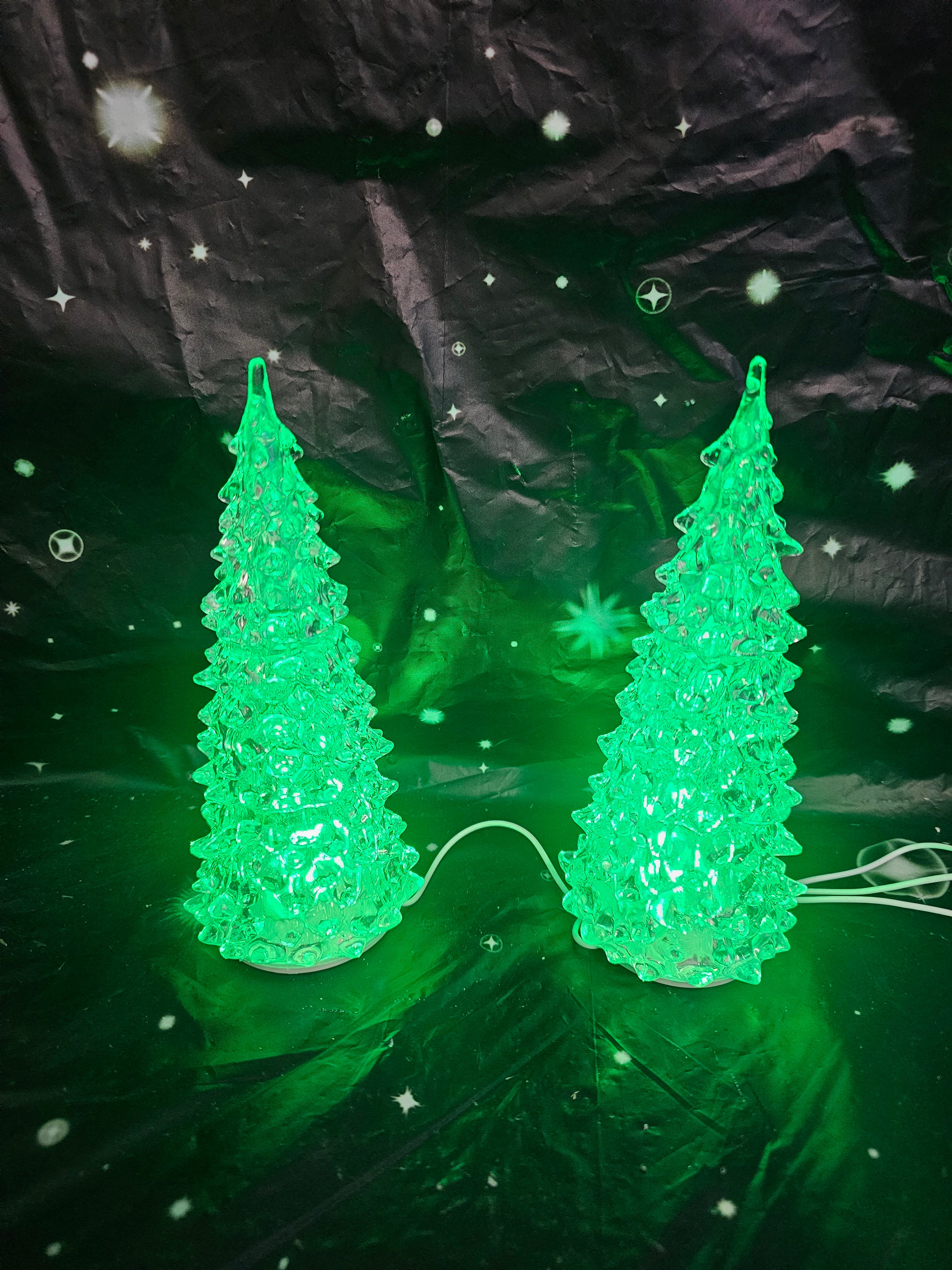 Crystal Lighted tree set 94517