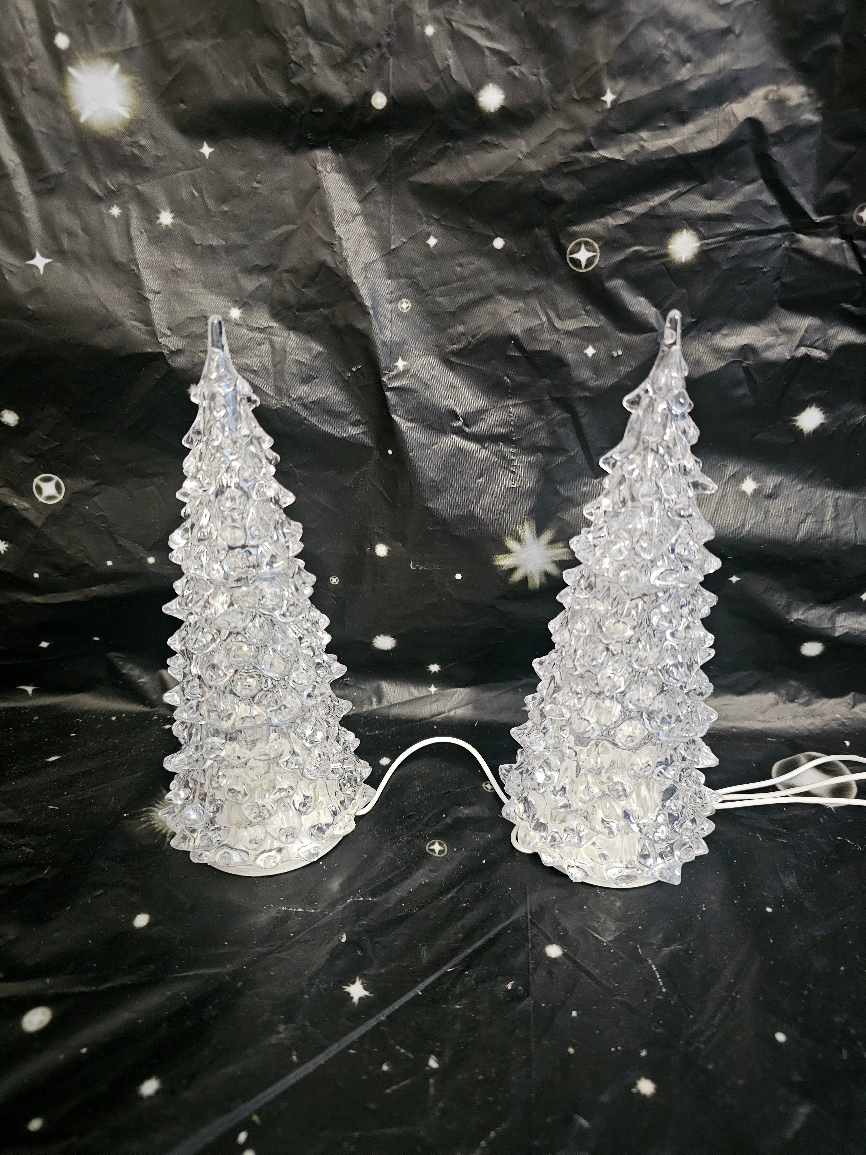 Crystal Lighted tree set 94517