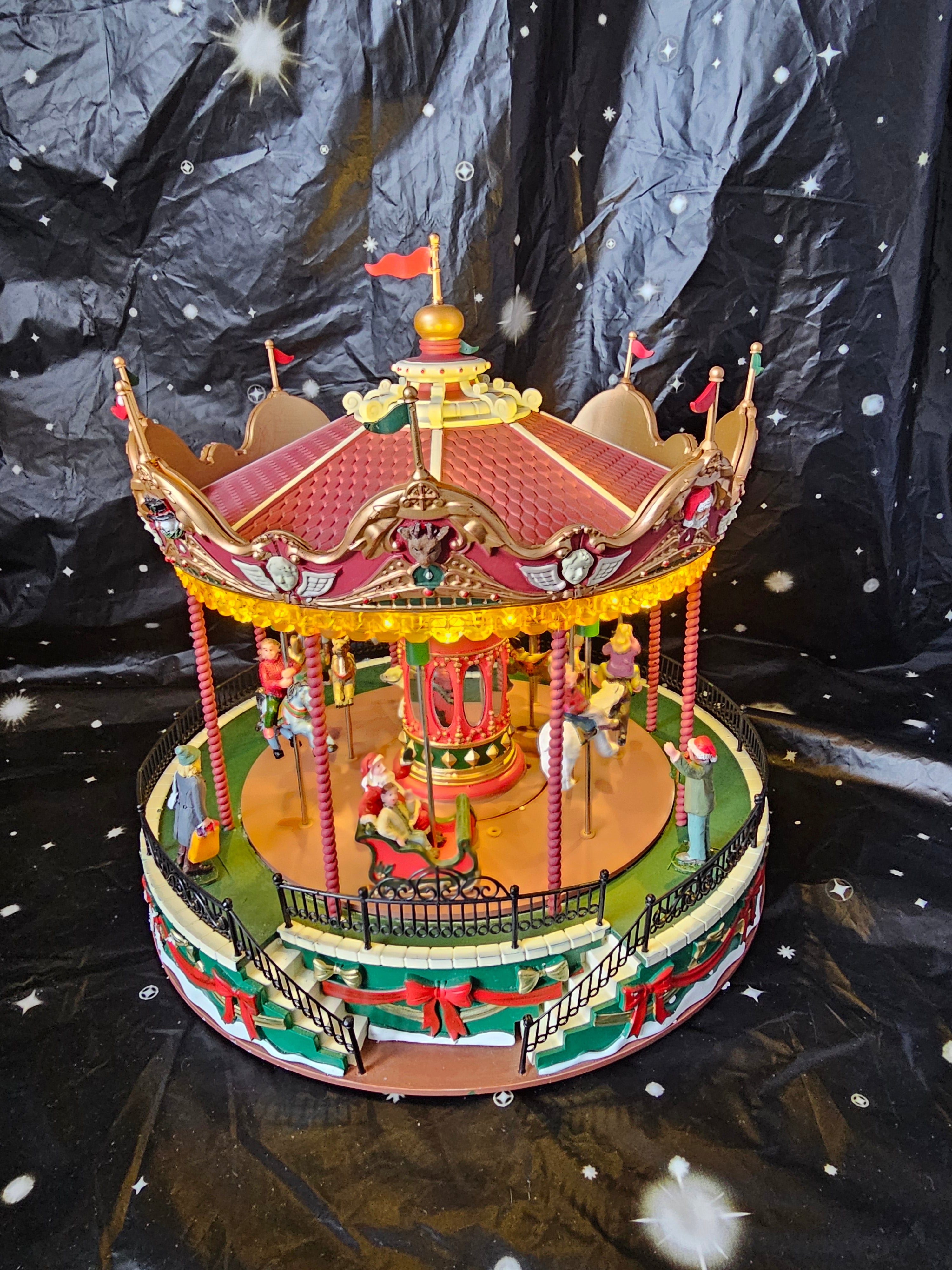 Santa Carousel 34682