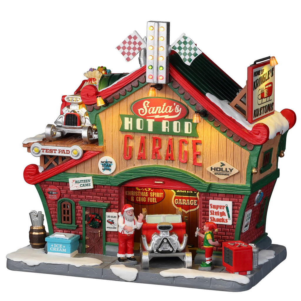 Santas Hot Rod Garage 25863